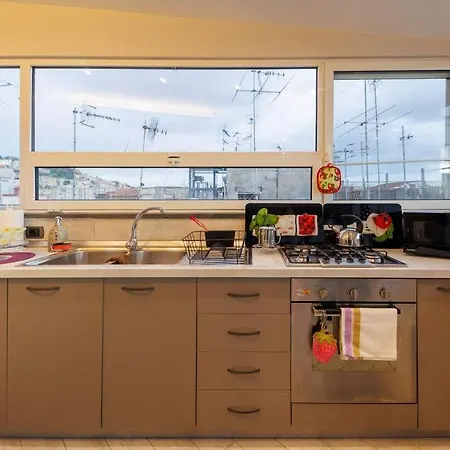 Lidahouse Terrace And Vesuvio View Next Museum By Houseinnaples Apartamento